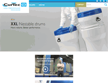 Tablet Screenshot of curtec.com